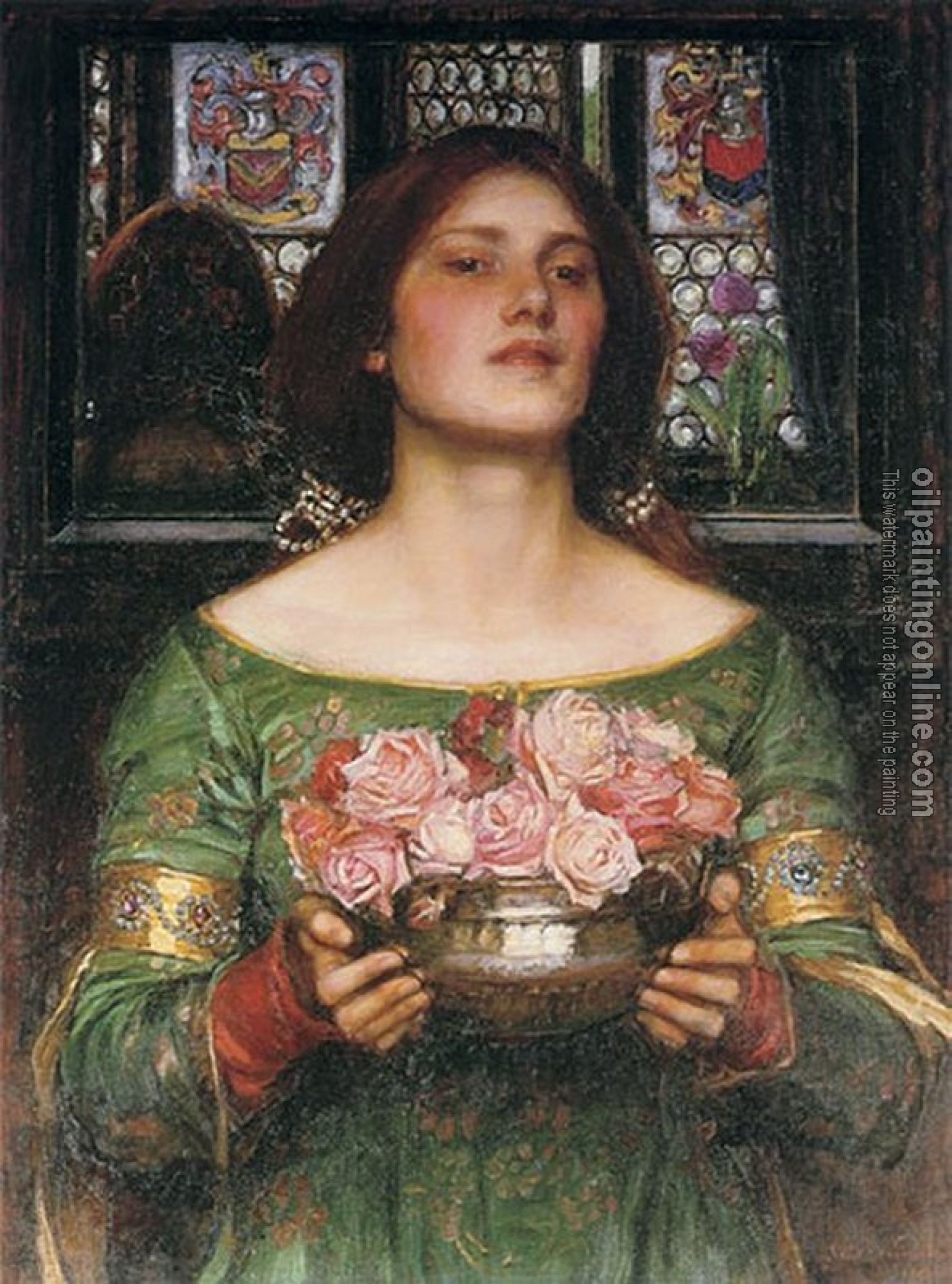 Waterhouse, John William - Gather Ye Rosebuds while ye may